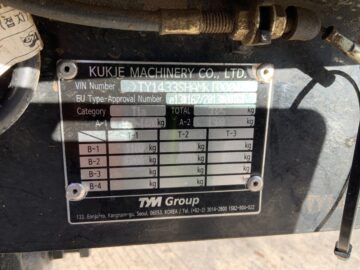 Tym T433 BackHoe & Loader Tractor (ST25115)