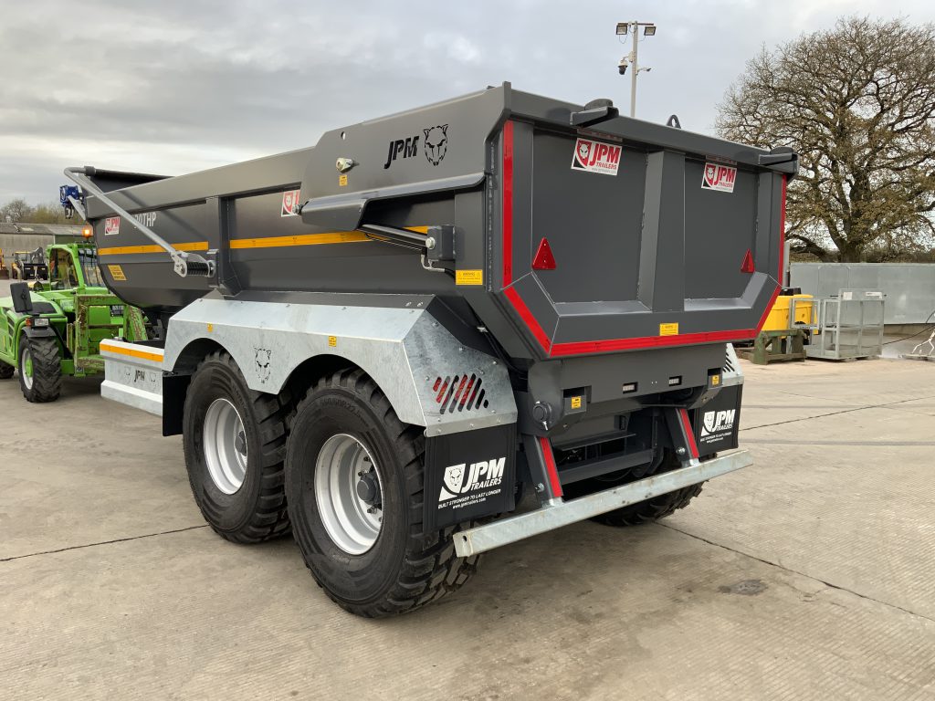 JPM Grey 20 Tonne Half Pipe Dump Trailer (ST25272)