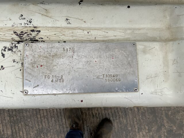 Nissan FG18-2 Gas Fork lift (ST25245)