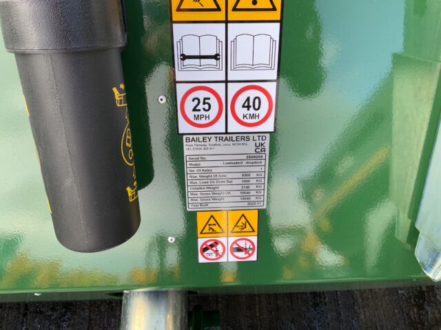 Bailey 15FT Drop Deck Low Loader Trailer