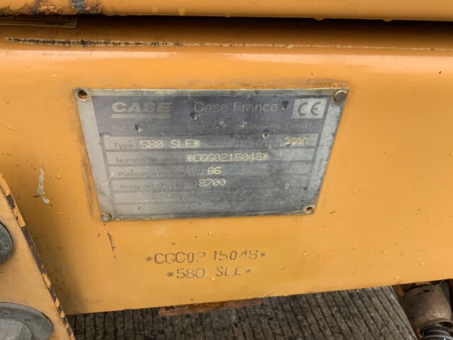 Case 580 Super Le Wheeled Digger (ST24787)