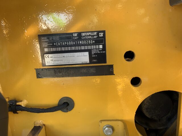 Caterpillar AP 600D Asphalt Paver Finisher (ST24422)