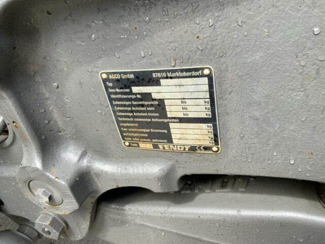 Fendt 720 Profi Plus Tractor (ST20525)