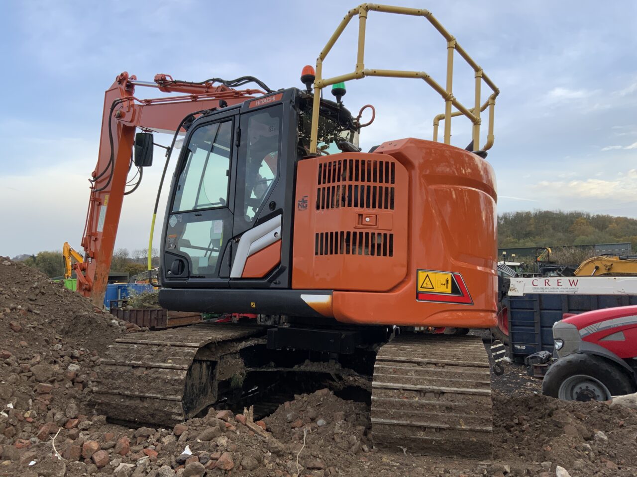Hitachi ZX135 USB l-7 Digger (ST24052) - RJ and KD McLean Ltd