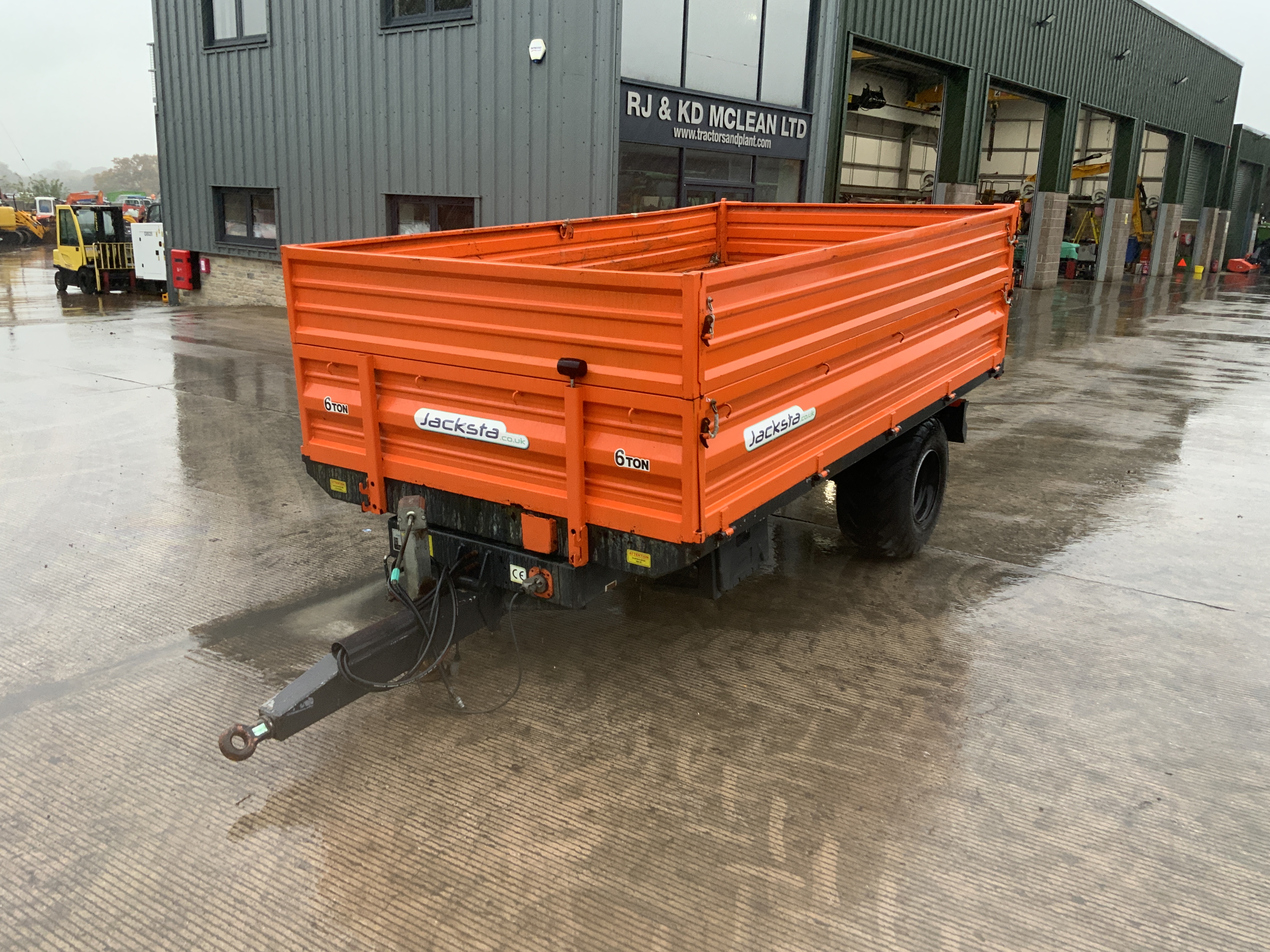 Jacksta 6 Tonne Single Axle Tipping Trailer (ST25028)