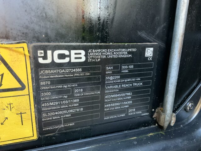 JCB 533-105 Telehandler (ST24663)