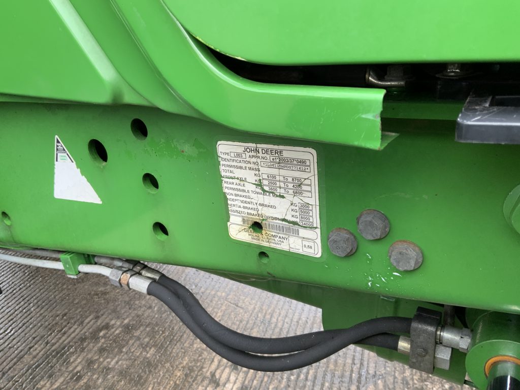 John Deere 6115M Tractor (ST24903)