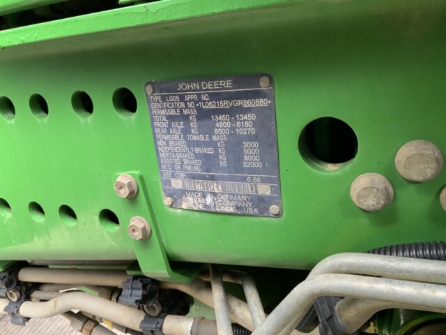 John Deere 6215R Tractor (ST23353)