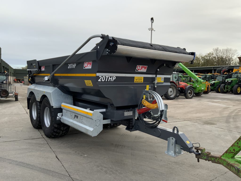 JPM Grey 20 Tonne Half Pipe Dump Trailer (ST25272)