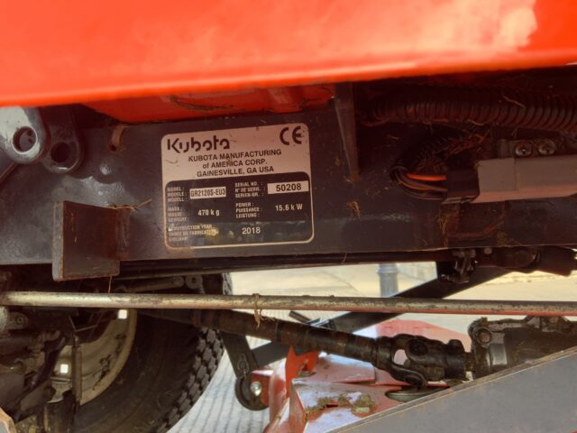 Kubota Gr2120 Mower (ST24951)