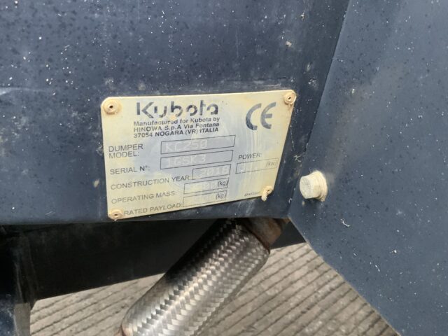 Kubota KC250 Tracked Dumper (ST25001)