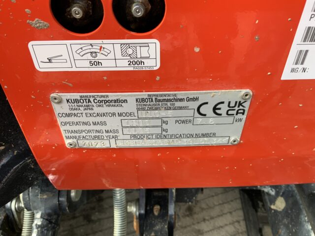 Kubota U10-5 Micro Digger