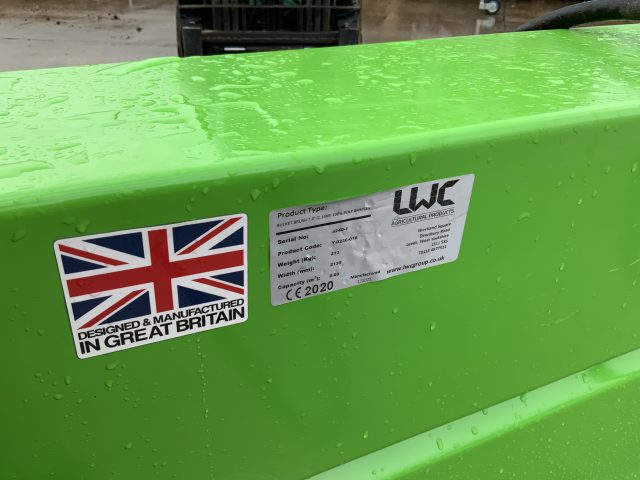 LWC 7Ft Bucket Brush Sweeper