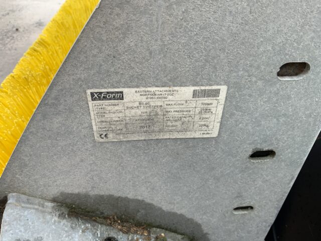 X-Form 8FT BS80 Bucket Brush Sweeper