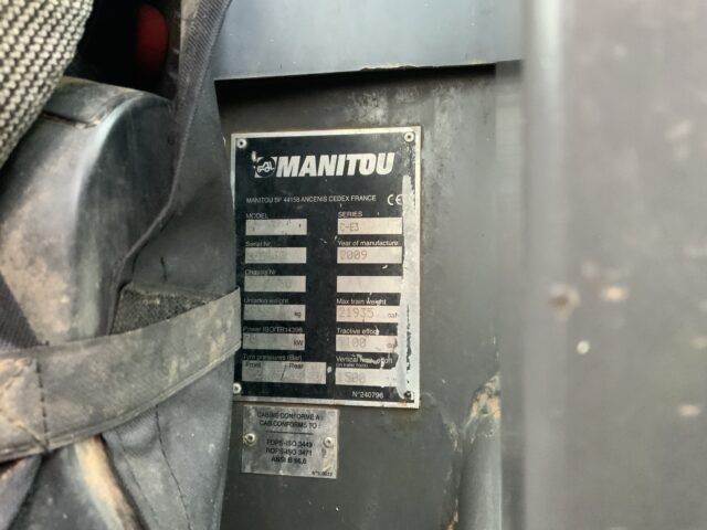 Manitou MLT 627 Turbo Compact Telehandler (ST24744)