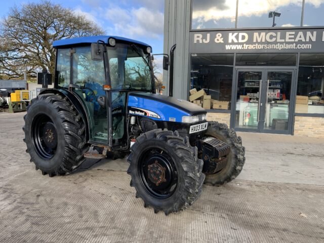 New Holland TN75s Super Steer Tractor (ST24490)