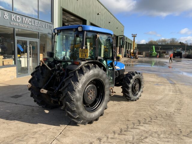 New Holland TN75s Super Steer Tractor (ST24490)