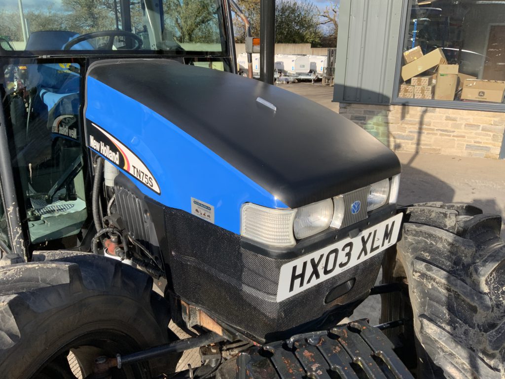 New Holland TN75s Super Steer Tractor (ST24490)
