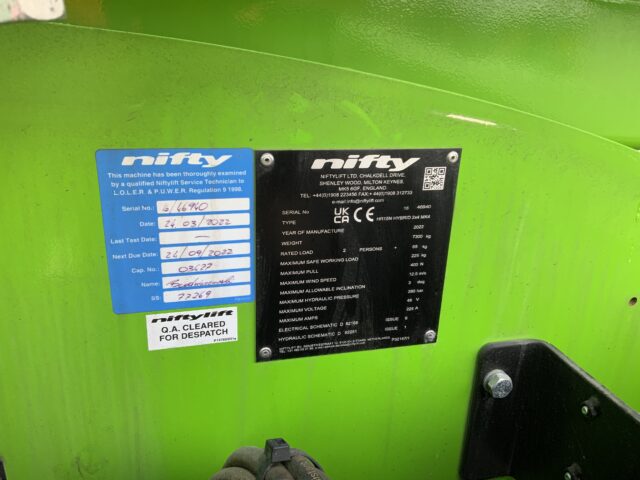 Niftylift HR15N Hybrid 2X4 Mk4 Telescopic Boom Lift (ST25088) Niftylift HR15N Hybrid 2X4 Mk4 Telescopic Boom Lift (ST25088)