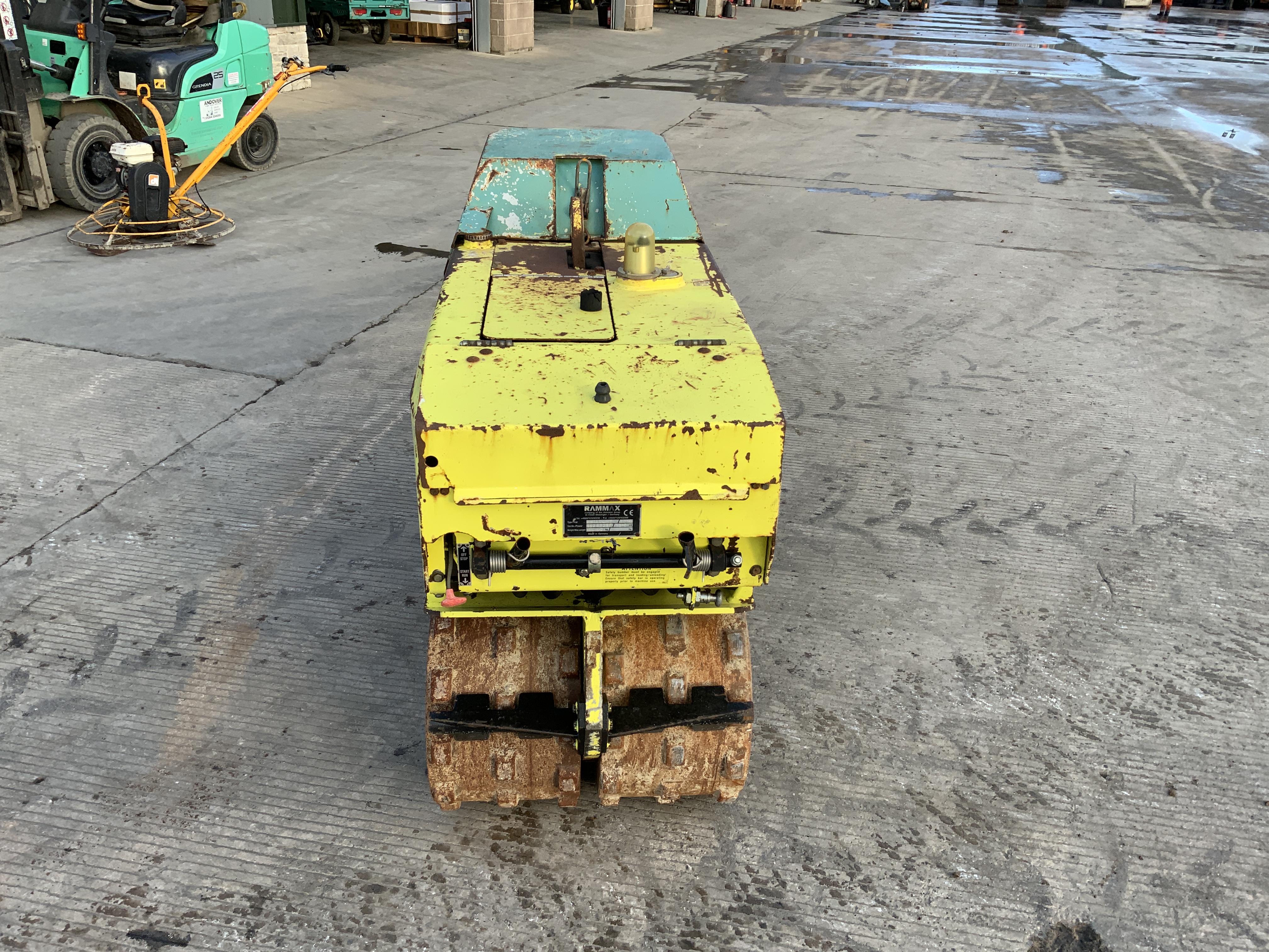 Rammax RH1504 Sheep Foot Compactor