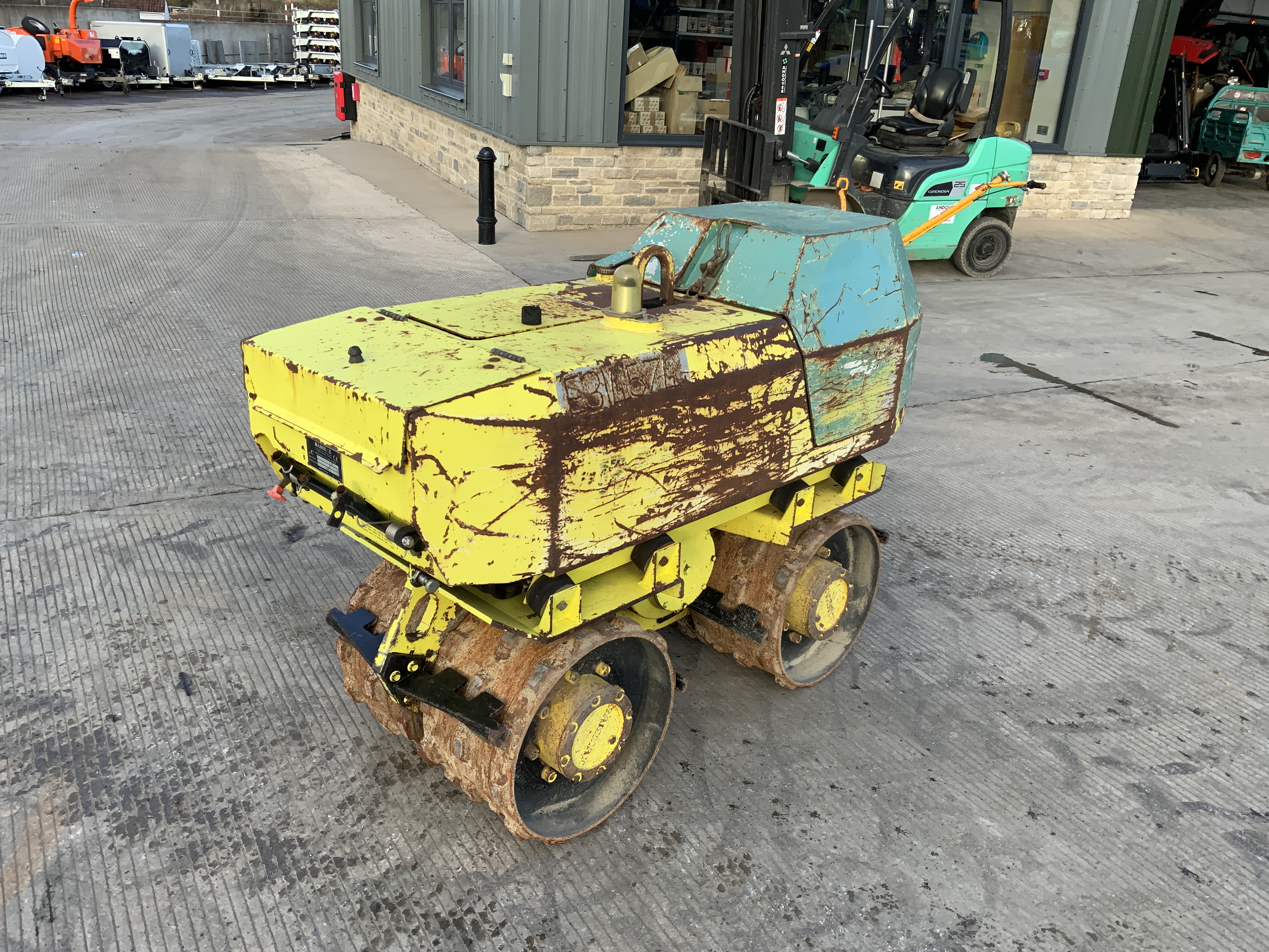 Rammax RH1504 Sheep Foot Compactor