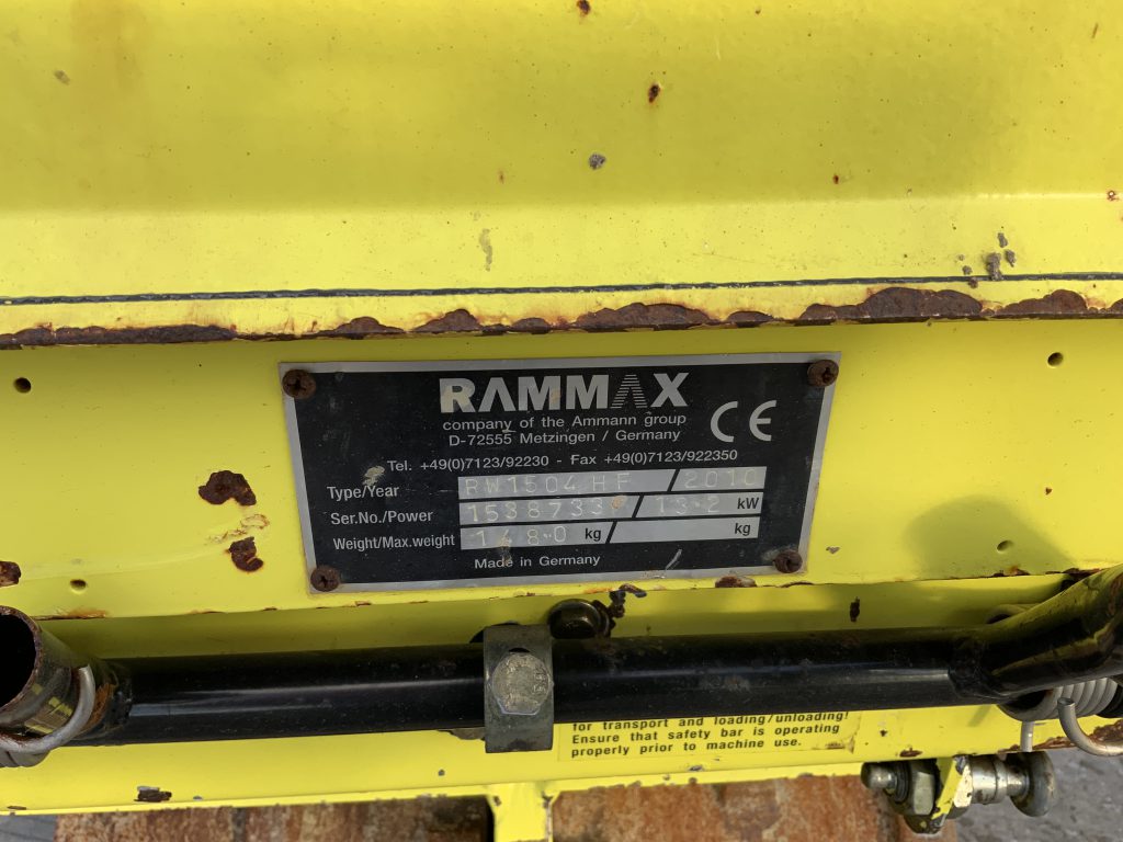 Rammax RH1504 Sheep Foot Compactor