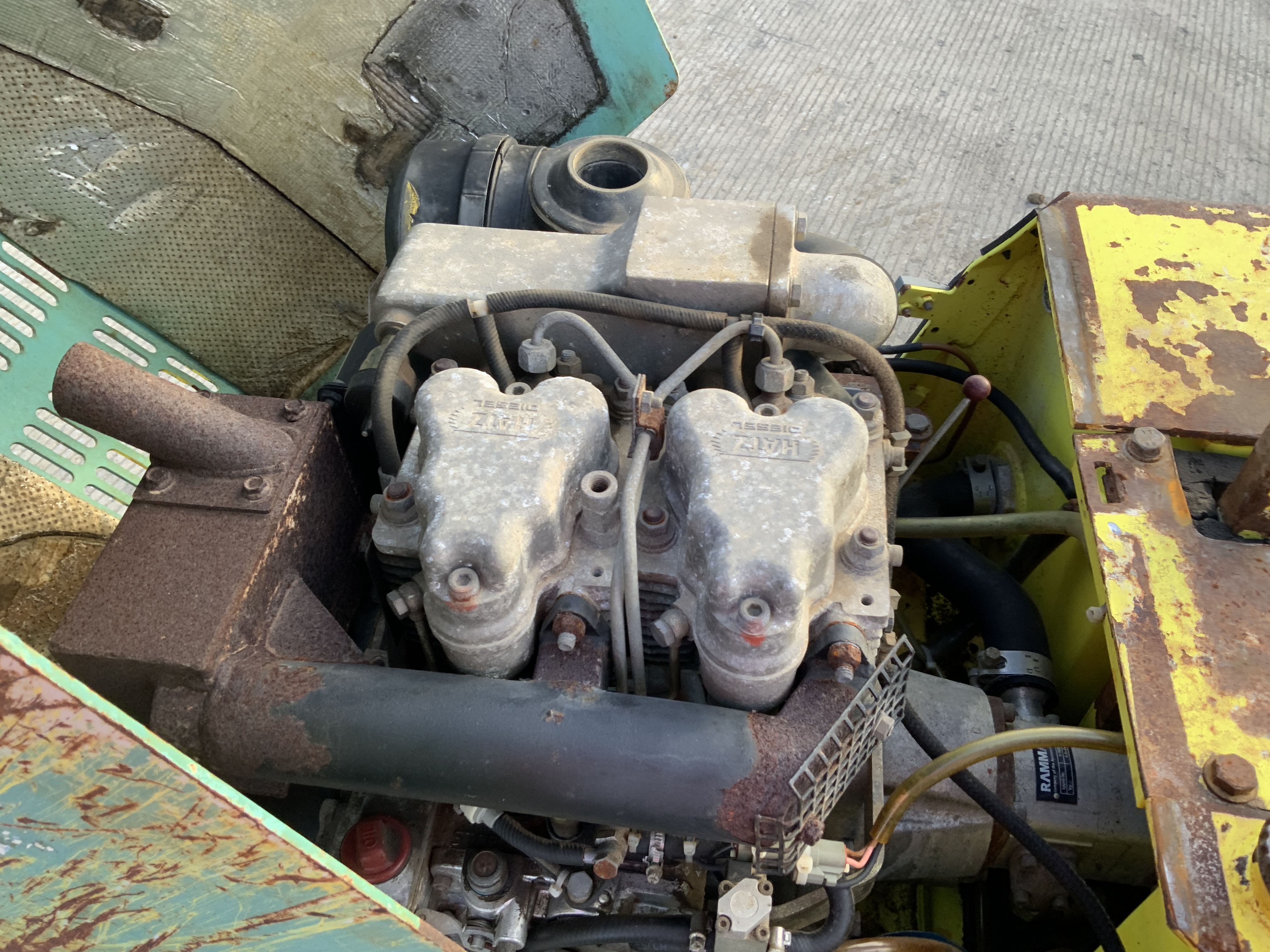 Rammax RH1504 Sheep Foot Compactor