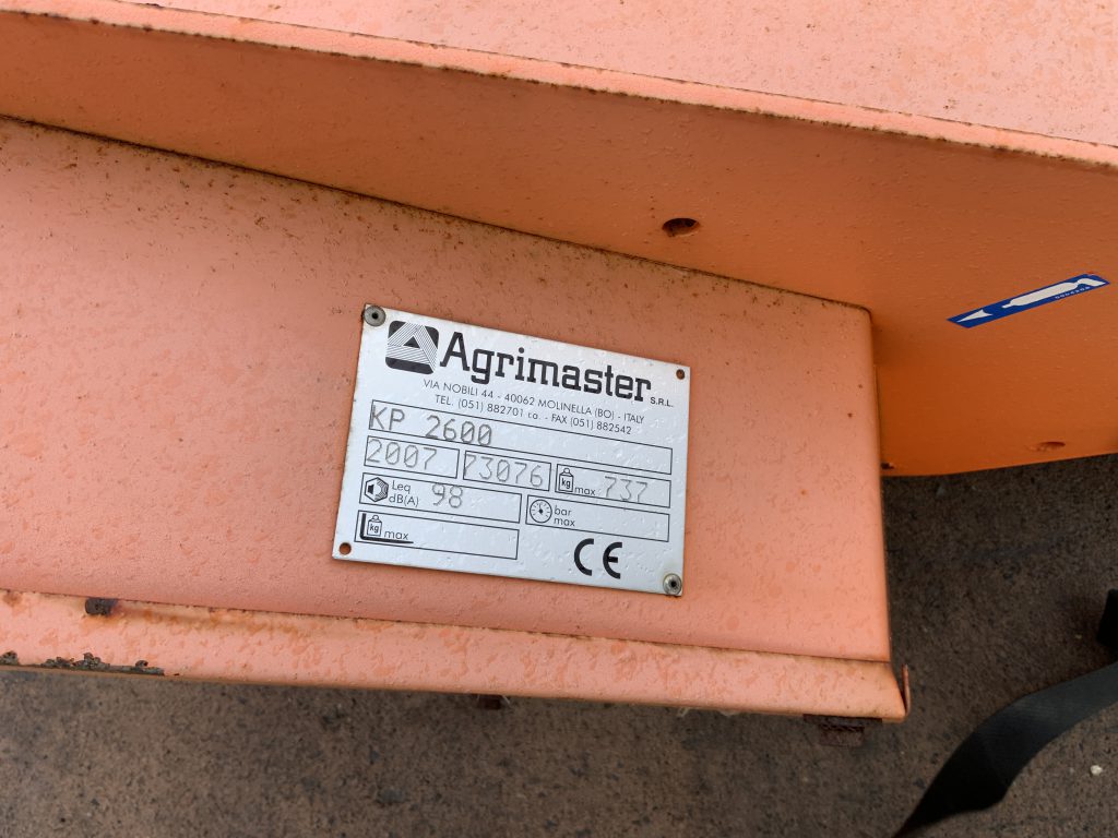 Agrimaster 8Ft KP2600 Flail (ST25382)