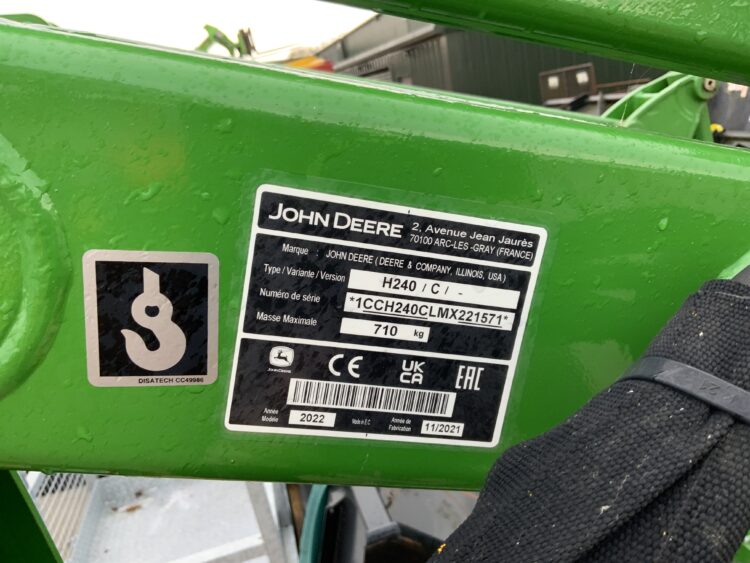 John Deere H240 Loader Boom (ST25258)