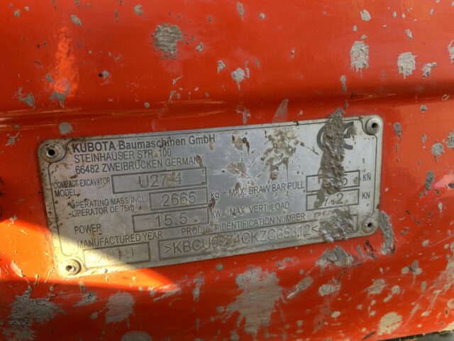 Kubota U27-4 Digger (ST25282)