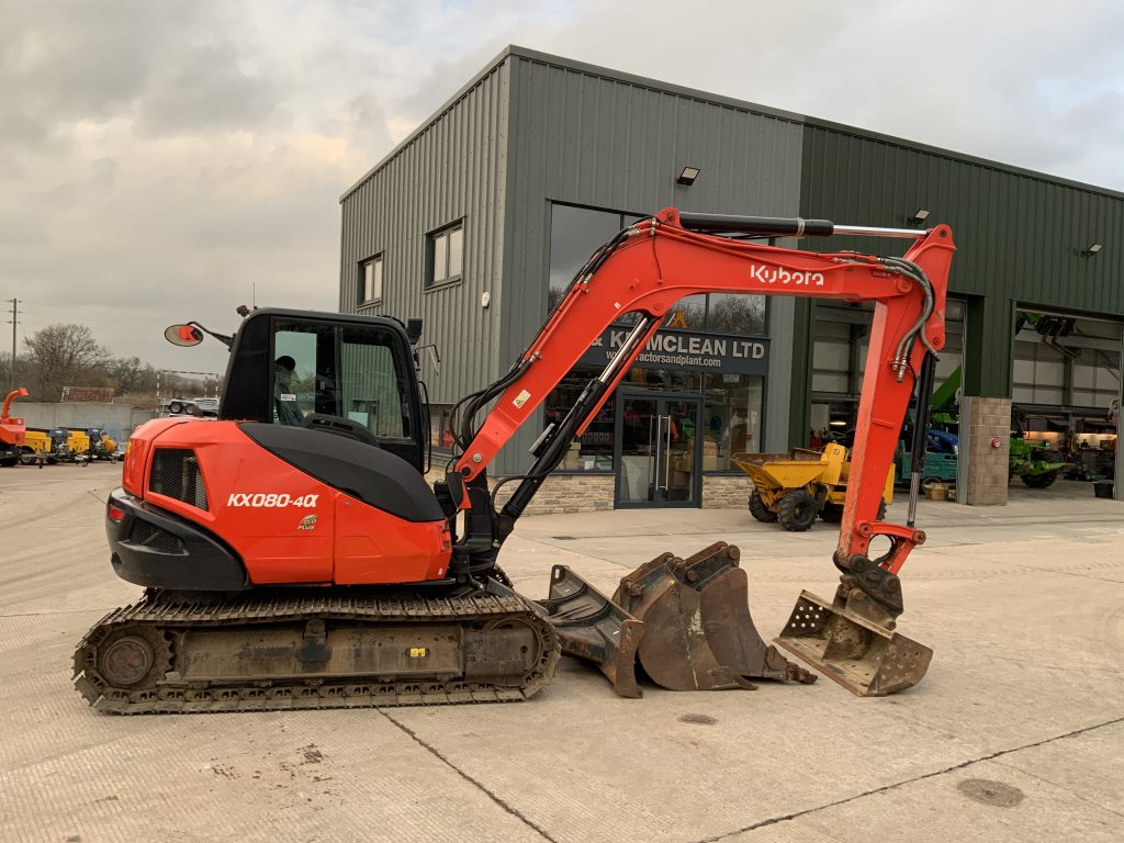 Kubota KX080-4 Digger (ST25287)