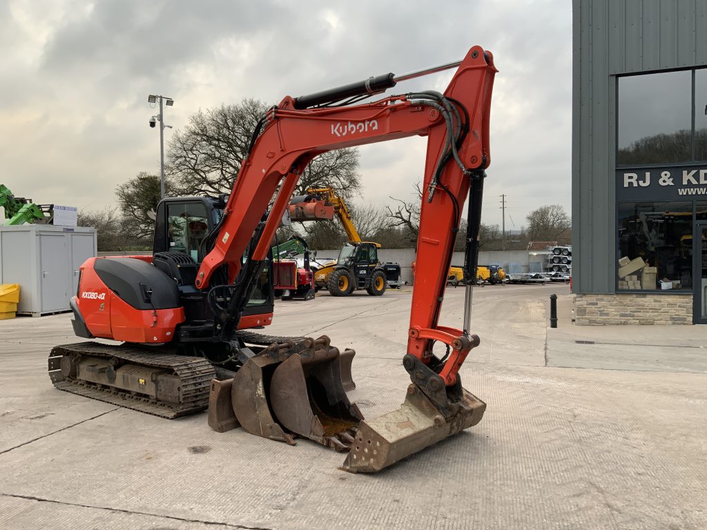 Kubota KX080-4 Digger (ST25287)