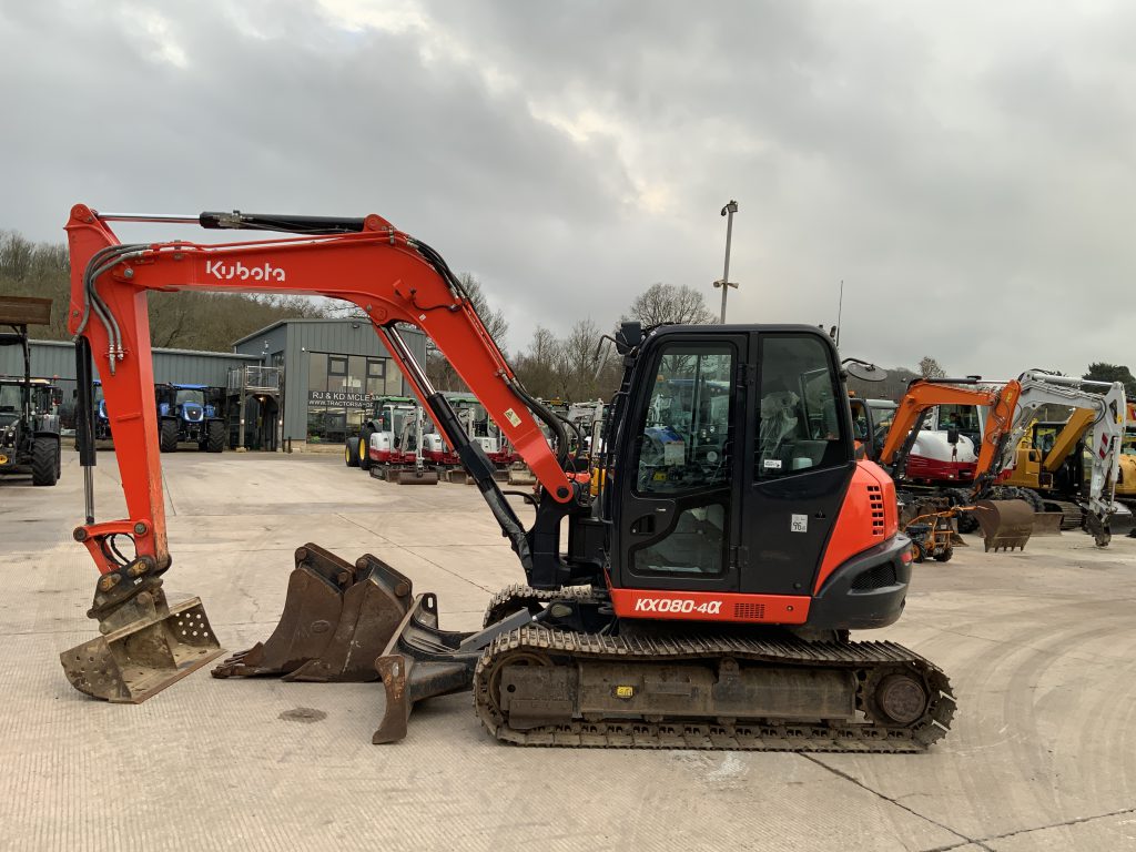 Kubota KX080-4 Digger (ST25287)