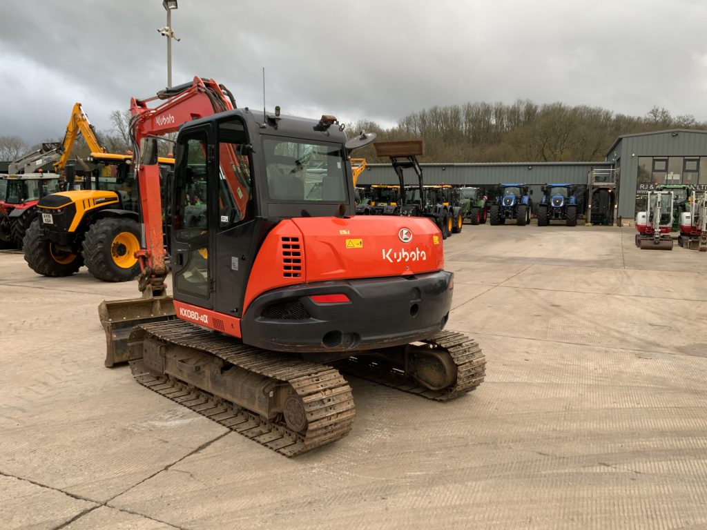 Kubota KX080-4 Digger (ST25287)