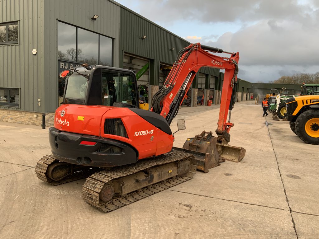 Kubota KX080-4 Digger (ST25287)
