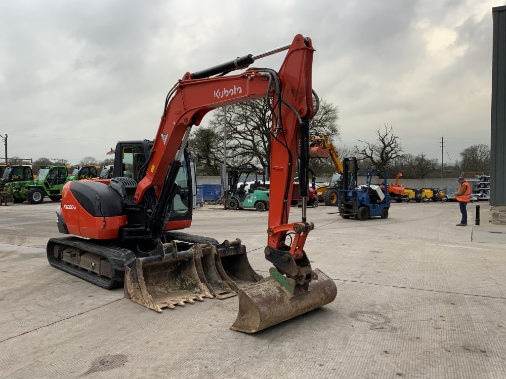 Kubota KX080-4 Digger (ST25322)