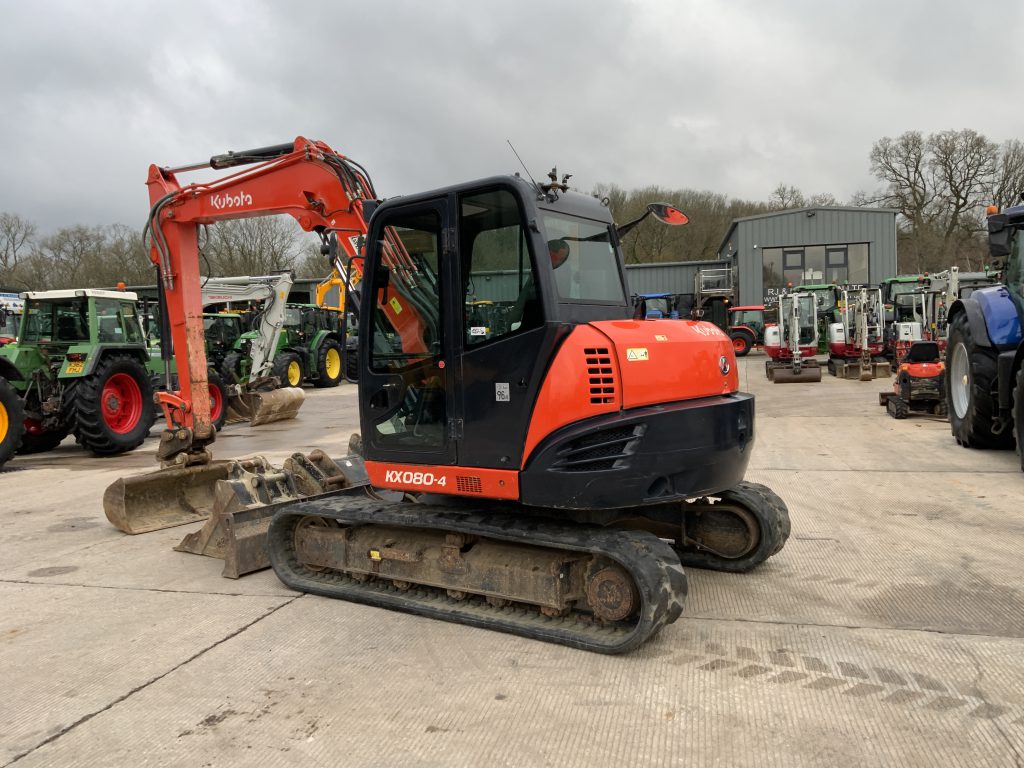 Kubota KX080-4 Digger (ST25322)