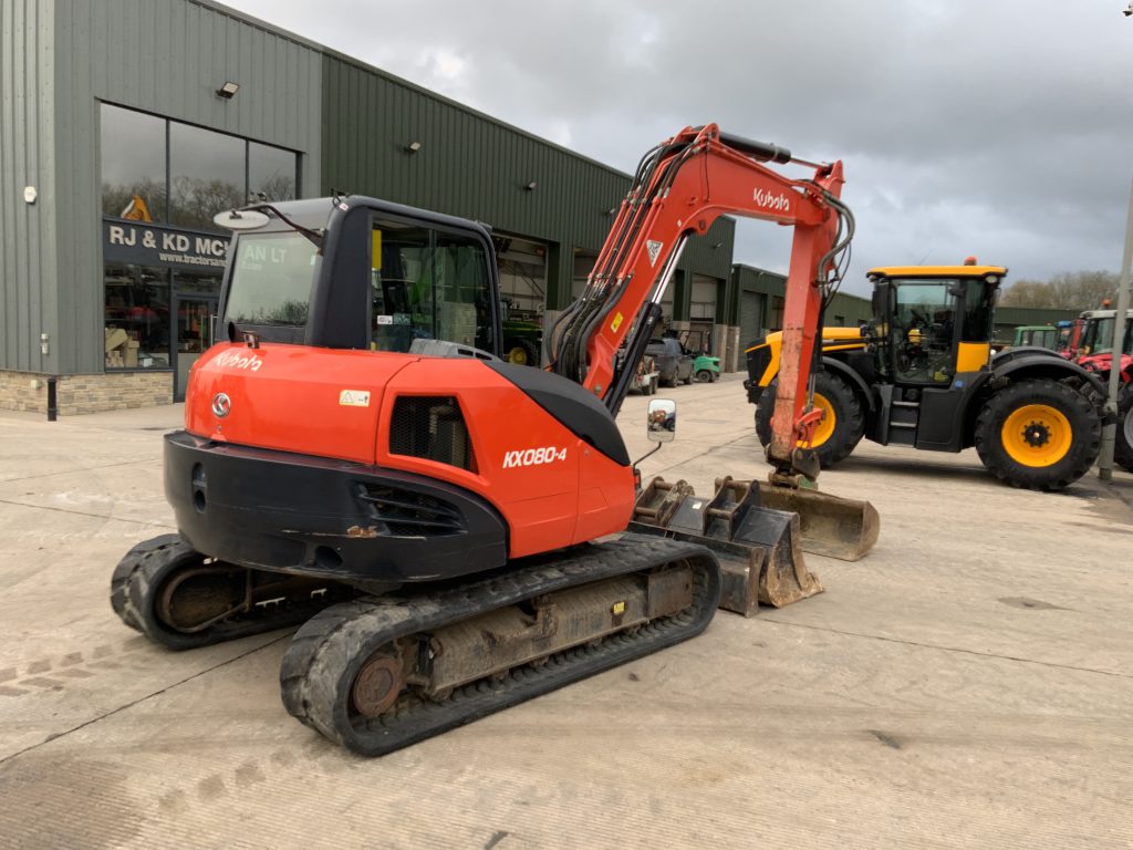Kubota KX080-4 Digger (ST25322)