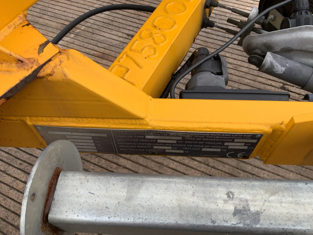 CBS C-751-16 Cable Reel Trailer (ST25331)