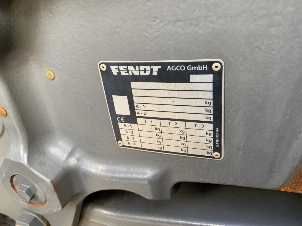 Fendt 720 Power Plus Tractor (ST25225)