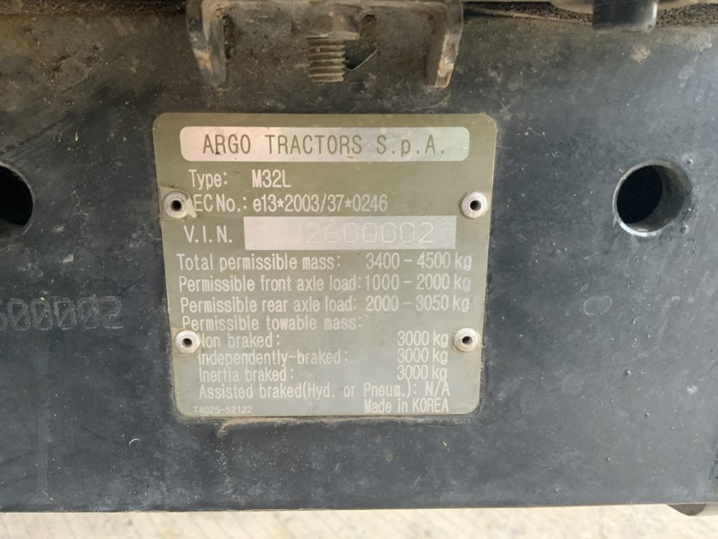 Landini 1.50H Tractor (ST25417)