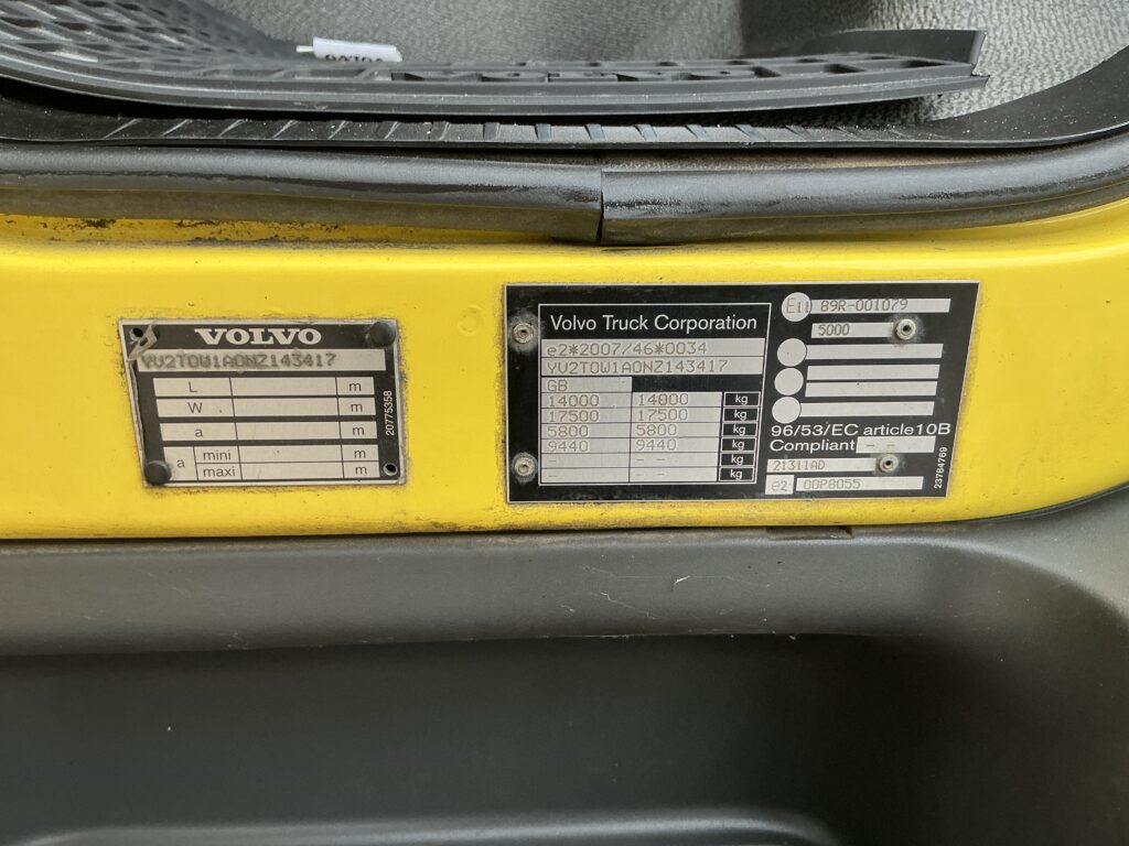 Volvo FL240 Plant Lorry (ST25598)