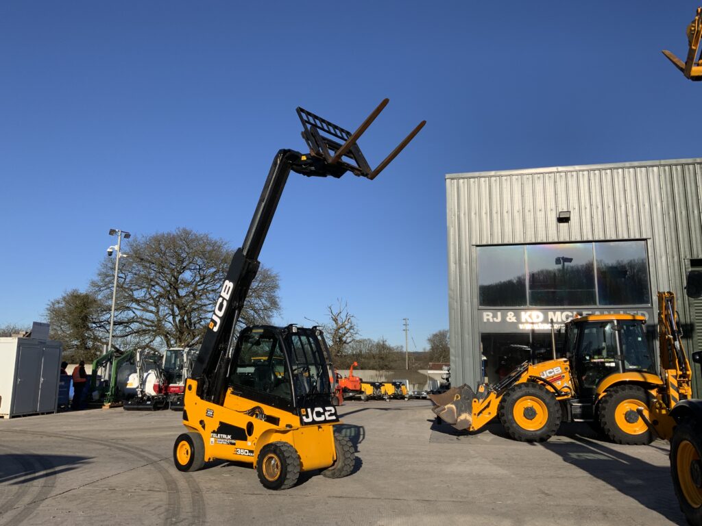 JCB Teletruk 35D Construction Master 4X4 telehandler (ST25392)