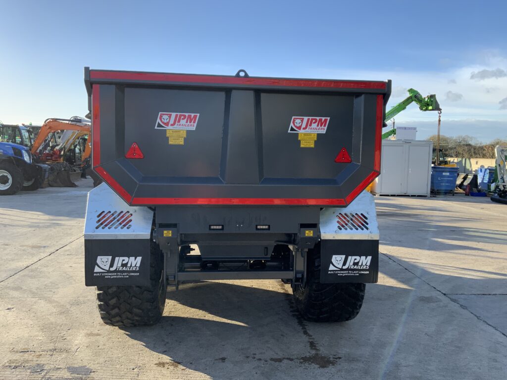JPM Grey 20Tonne Half Pipe Dump Trailer (ST25494)