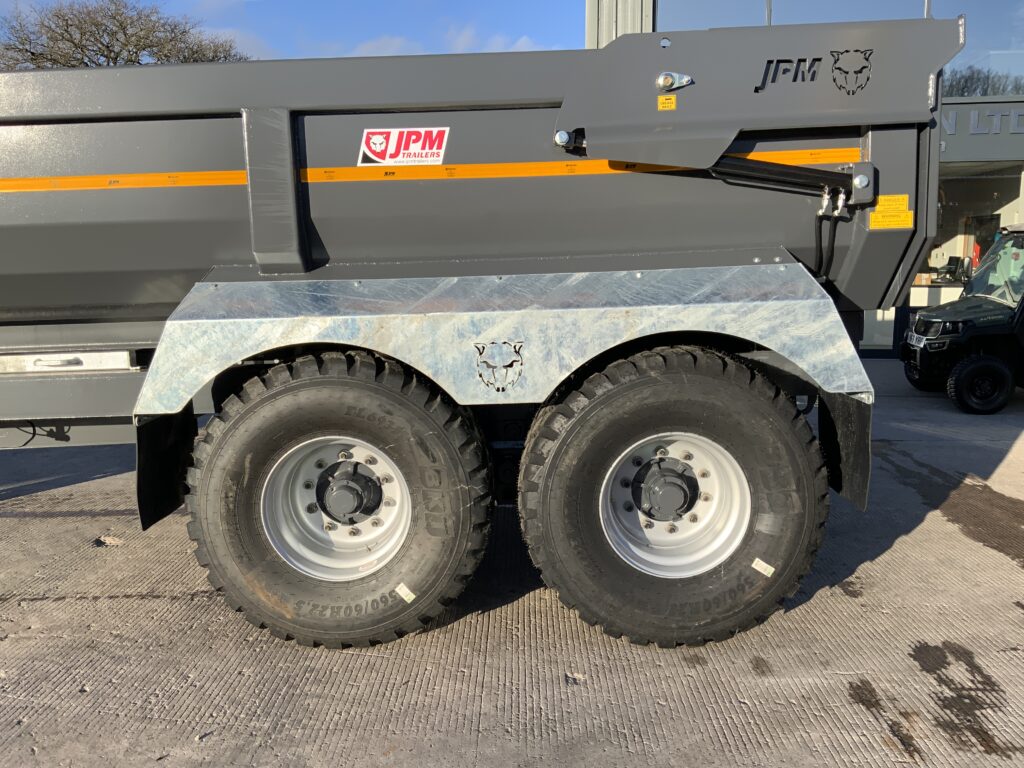 JPM Grey 20Tonne Half Pipe Dump Trailer (ST25494)