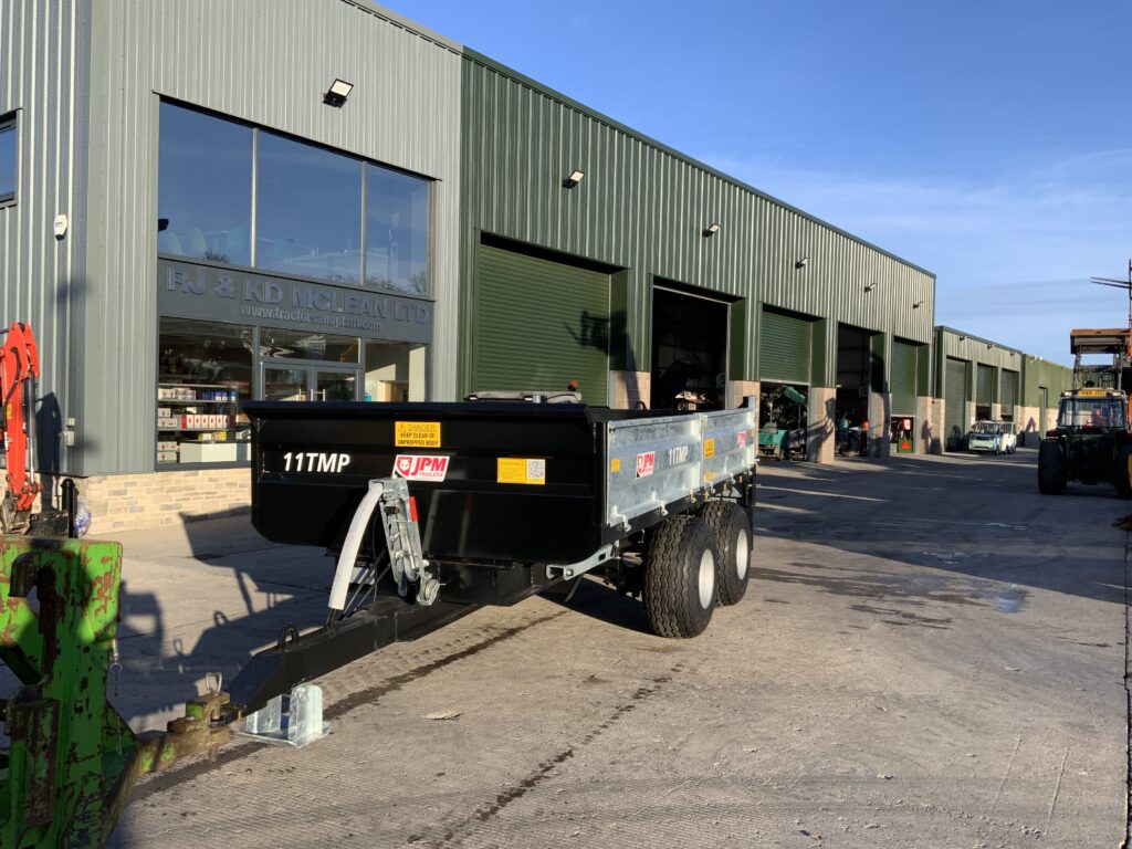 JPM Black 11 Tonne Multi purpose Dump Trailer (ST25495)