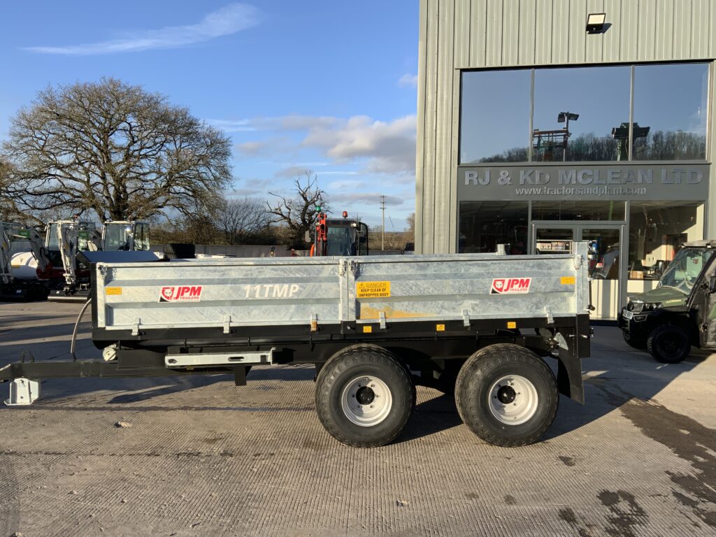 JPM Black 11 Tonne Multi purpose Dump Trailer (ST25495)