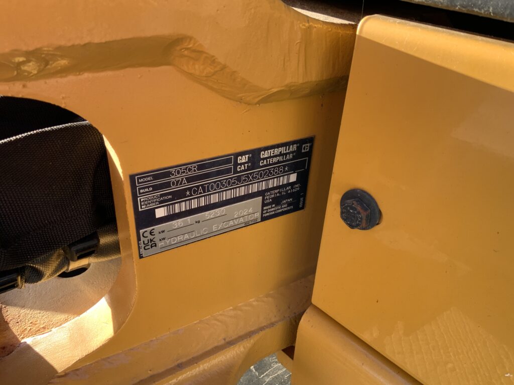 Caterpillar 305CR Digger (ST25350)