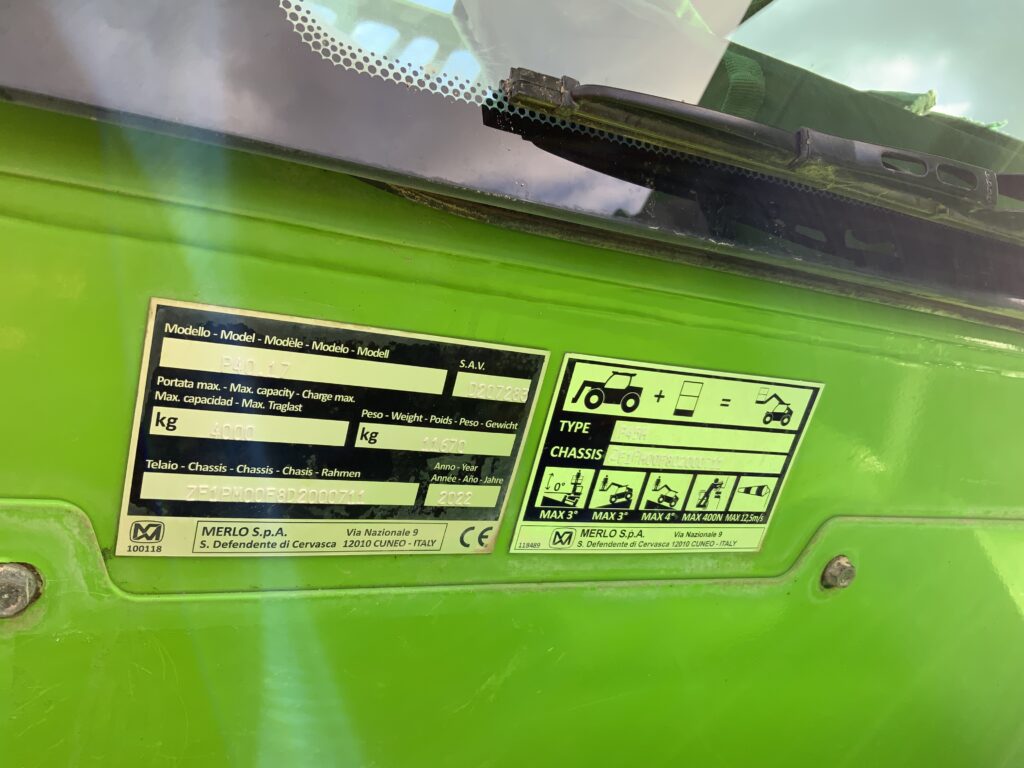 Merlo P40.17 Telehandler (ST25493)