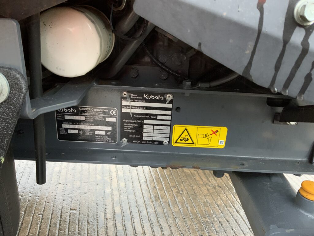 Kubota F391 Out Front Mower (ST25527)